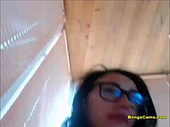 Hot Babe's Face Splattered with Cum