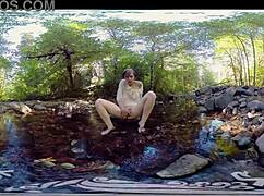 i watch redhead carmen december masturbatin' with dildo, climbin' to orgasm