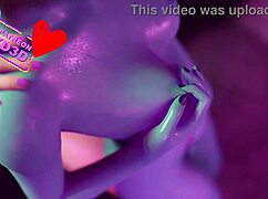 Fortnite Porn Linx And Joey In Lesbian Hentai 3D Action!