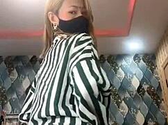 Nepali girl from sikkim in live show