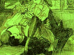 back in the day, vintage erotic drawings captured imaginations