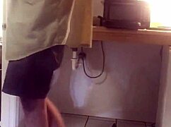 gay plumber surprises with hidden dildo in reality homemade