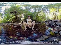 i watch redhead carmen december masturbatin' with dildo, climbin' to orgasm