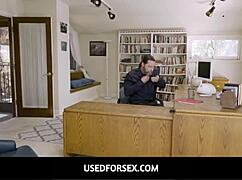 latina teens cierra bell and violet starr get fucked during law firm interview