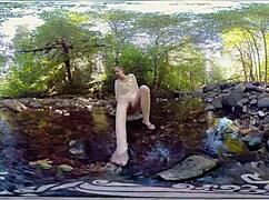 i watch redhead carmen december masturbatin' with dildo, climbin' to orgasm