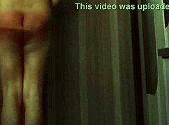 Watch that rude friend spank the bound ass