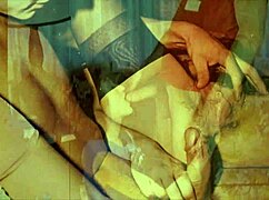 Vintage Lesbian Uses Antique Dildo On Hairy Pussy