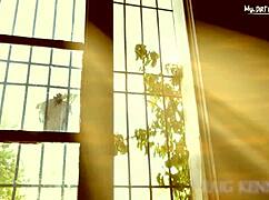 Farmer twink jerks and sucks a dick on the ranch with dirty talk