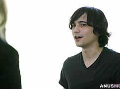 Ricky Spanish unloads huge cum on milf Lilly James