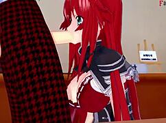 Rias Gremory Asks for Sex in HS DXD NTR