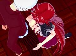 Rias Gremory Asks for Sex in HS DXD NTR