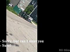 Ki-Sim Sucks Stranger On Street
