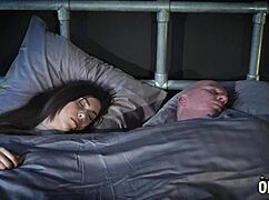 Licking Fat Cock All Over to Swallow Cumshot Riding Boobs