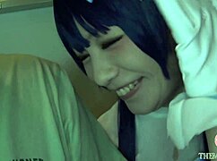 Cum With Me! Japanese Idol Cosplayer Gets Creampied in Doggystyle Hentai Cosplay