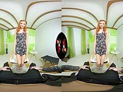 Super Tight Latina Veronica Leal Gets Fucked in VR Reality POV, Babe's Pussy Stretched Wide by Cock