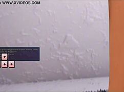 I took a leap of faith with this redhead's big tit's