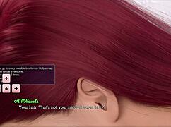 I took a leap of faith with this redhead's big tit's