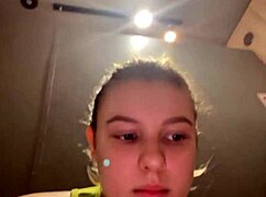 Masturbate Publicly Riding Dildo for Anal