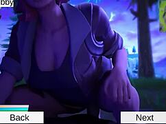 I’m obsessed with this Fortnite parody porn game, part 01, pure 18+ action!