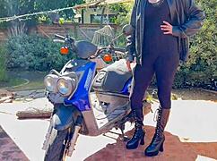 Stepmom Gives Blowjob To Best Friend's Big Cock In Taboo Anal Creampie