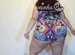 Bruninha GG Dancing BBW Big Ass Brazilian Performance