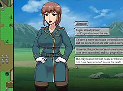 Imperial gatekeeper guards border with big tits 😍