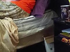 Stepmother Teasingly Flashes for Big Black Cock