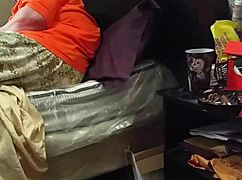 Stepmother Teasingly Flashes for Big Black Cock