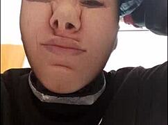 Amateur Fetish with Pantyhose on Face, Kinky Stockings and Nylon Legs in Homemade Comic