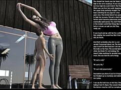 Episode 4 of small 18+ gesture with bold 3D cartoon sex