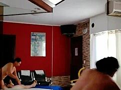 Young guy fucks my wife for cash