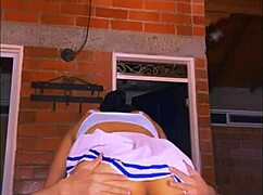 Tight stepdaughter relaxes and enjoys slow intimate moments