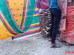 yo, desi indian bhabi getting it on outdoors in official video!