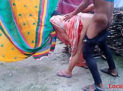 yo, desi indian bhabi getting it on outdoors in official video!