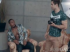 hot gay photoshoot with deangelo jackson sucking lucas leon