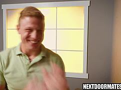 Aspiring actor Kyle gets fucked bareback by Logan Aarons in hardcore scene