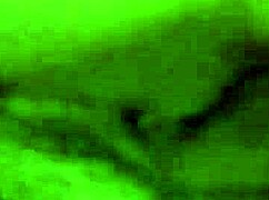 Intimate sex on the bed in anime style