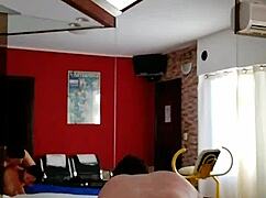 Young guy fucks my wife for cash