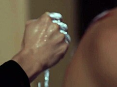 Nun finds and helps horny chick with trimmed pussy, big tits, and oral in old and young encounter.