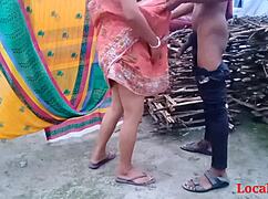 yo, desi indian bhabi getting it on outdoors in official video!