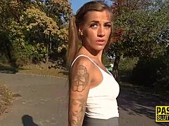 Fetish Babe Toys and Gets Anal Creampie Submissive