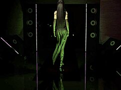 3D Cute Asian Slut in Lingerie Cheats with Massive Cock