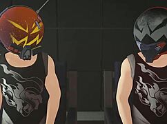 3D Cartoon Hentai Blowjob Ends in Messy Creampie Action Scene