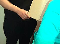 omg, i paid the courier girl for hot sex... so dirty talkin!