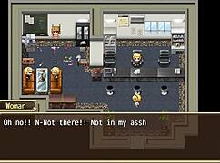 Cute anime Farah trapped on roof, big tits sucking action! 😍