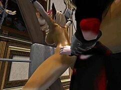 This unusual furry yiff has big tits and asses with monster cocks in hentai animation! 🐾