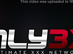 jasmine webb joins a threesome with big tits and interracial action