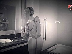 Rocket powers pounds soft cassidy's wet pussy with monster cock in pool.