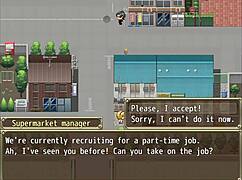 Cute anime Farah trapped on roof, big tits sucking action! 😍