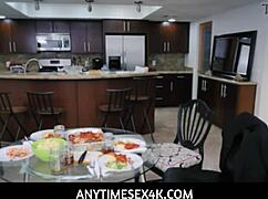 Freeuse Family Group Sex After Dinner With Kylie Kingston And Kenna James